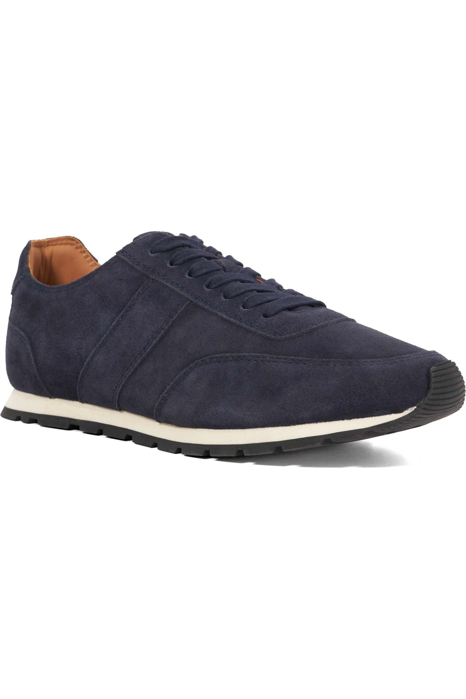 London Colorfull Dune London Treyson Suede Low Top Runner Sneaker (Men) | Nordstromrack