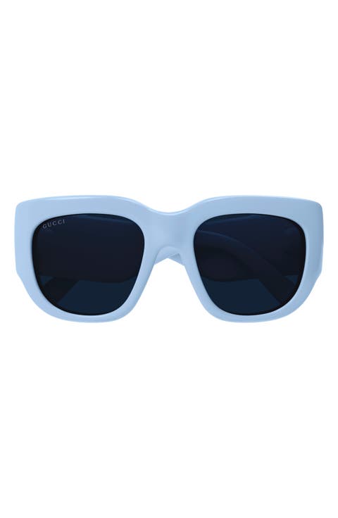 53mm Square Sunglasses