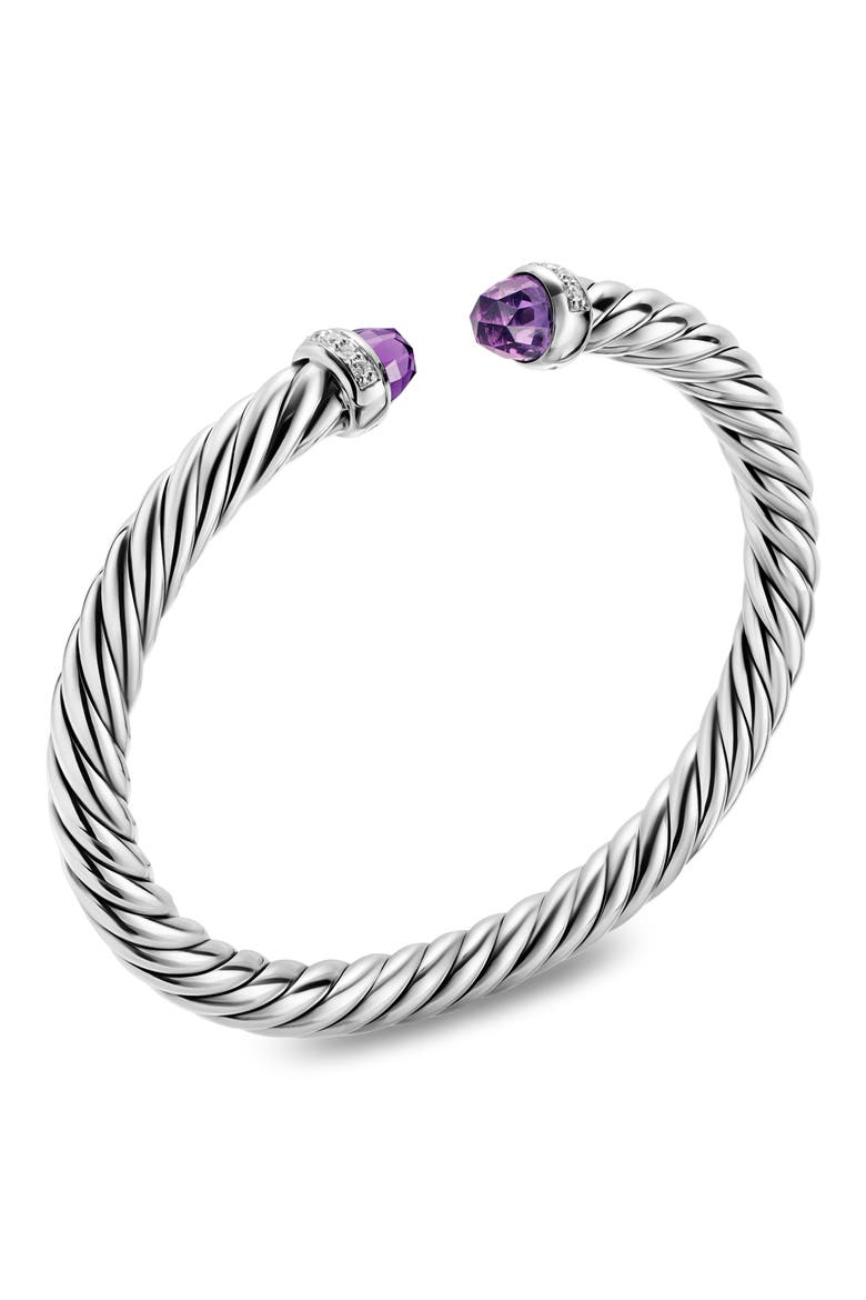 Cable Flex Bracelet, Alternate, color, AMETHYST