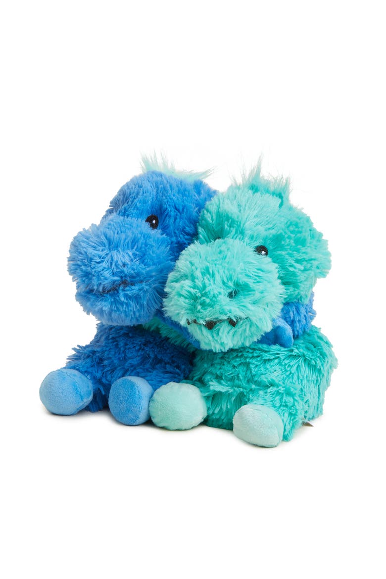 Dinosaur Hugs Plush Toy, Main, color, Blue-Green