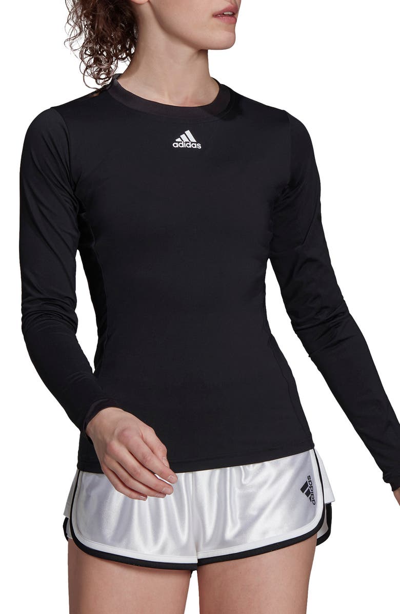 adidas Tennis Freelift Long Sleeve Tee, Main, color,
