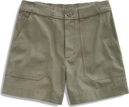 AG Century Stretch Cotton Shorts