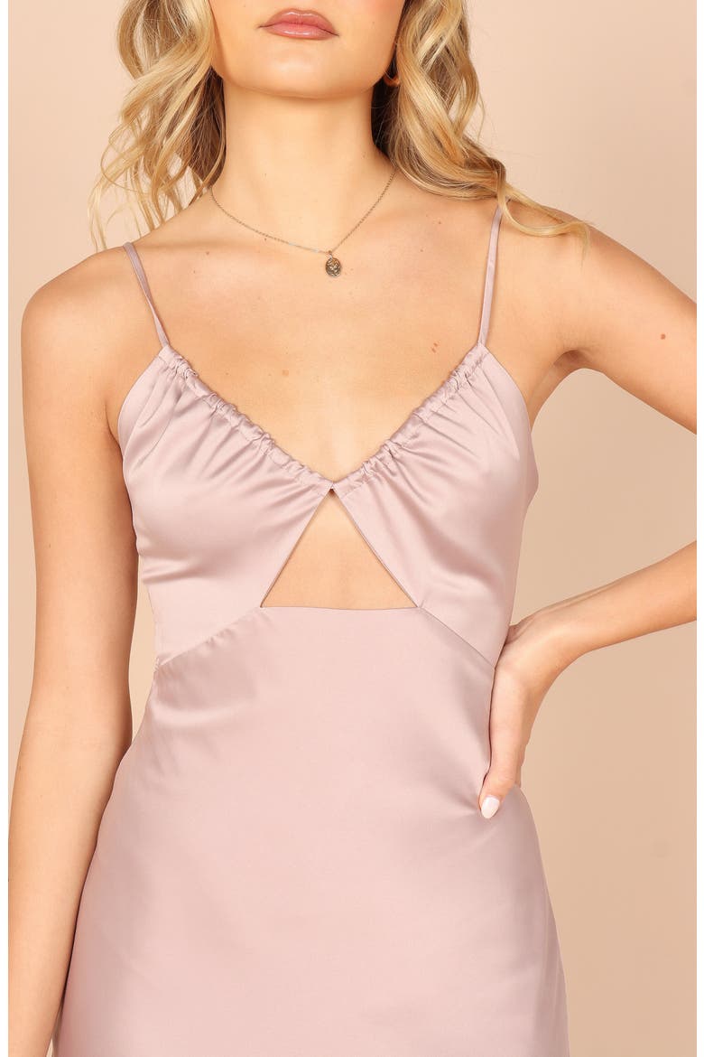 Poppy Cutout Midi Dress, Alternate, color, LILAC