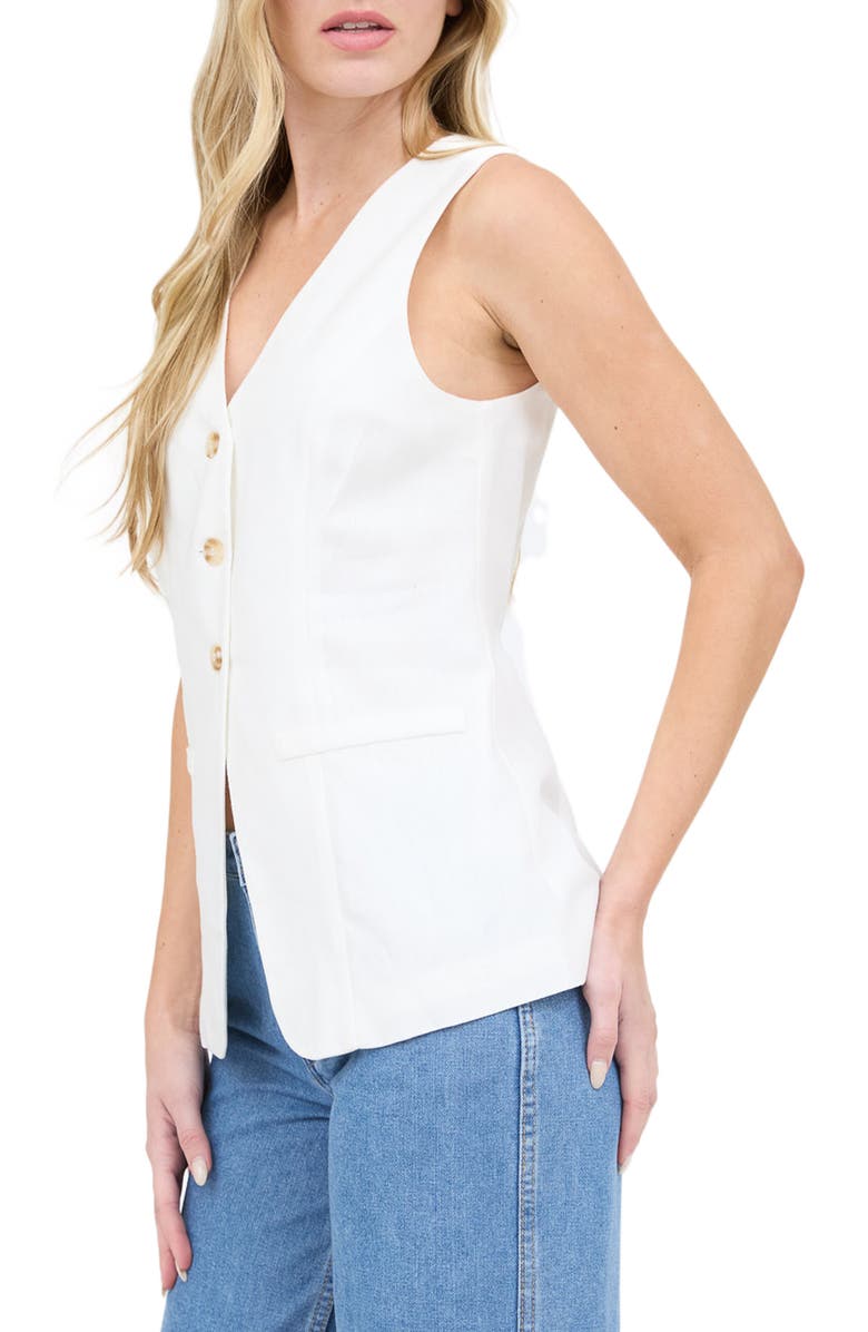 Blu Pepper Longline Vest, Alternate, color,