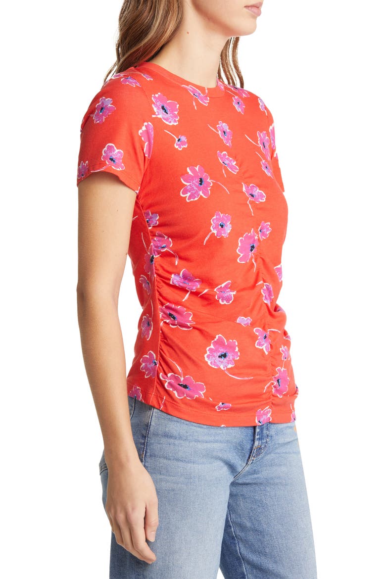 Hold Onto You Ruched T-Shirt, Alternate, color, FORGET ME