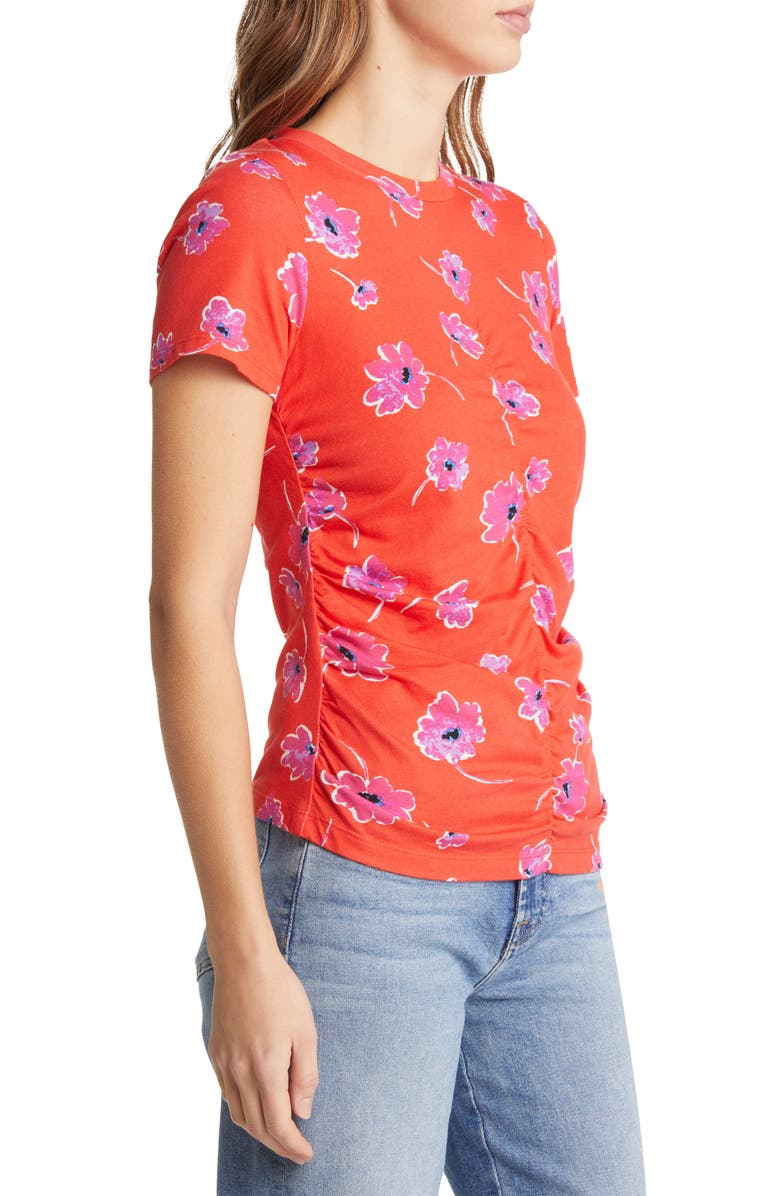 Sanctuary Hold Onto You Ruched T-Shirt, Alternate, color,