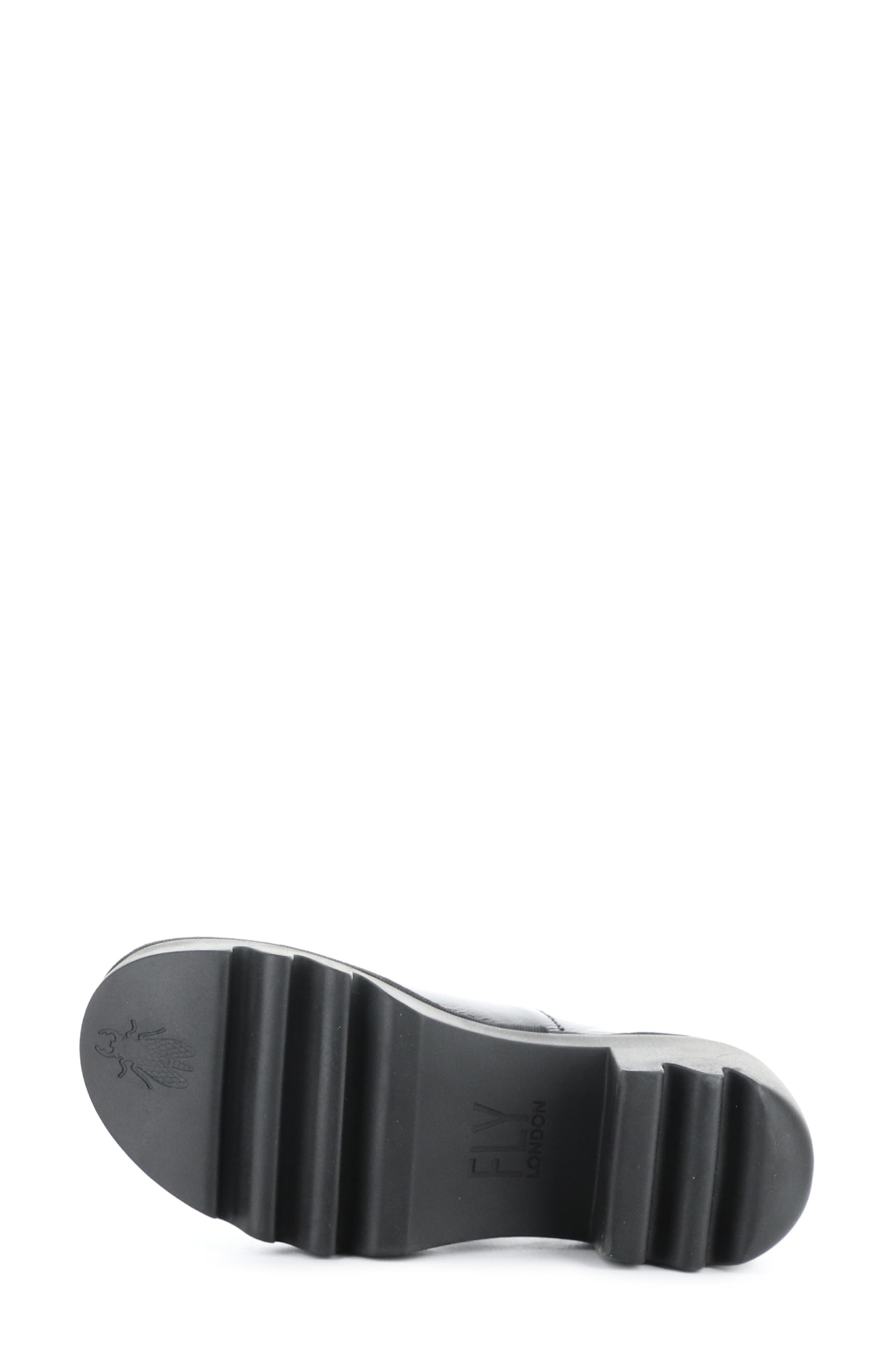 Fly London Tiry Ankle Strap Pump, Alternate, color, 007 Black Nappalak