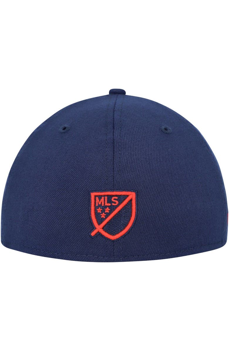 New Era Men's New Era Navy New England Revolution Kick Off 39THIRTY Flex Hat, Alternate, color, Navy