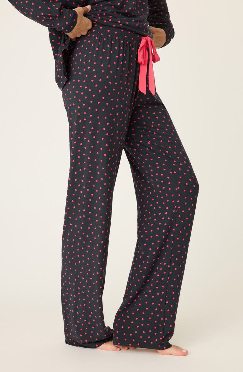 PJ Salvage Sweet Dreams Jersey Pajama Pants, Alternate, color,