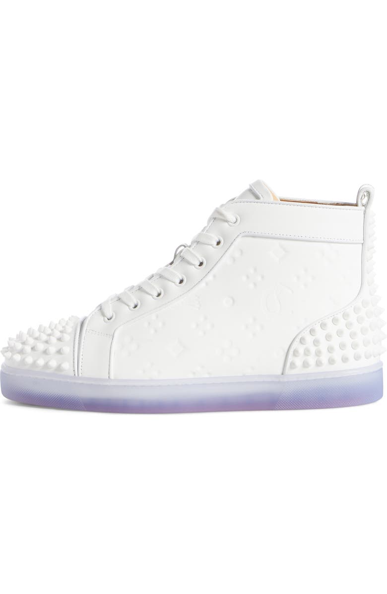 Christian Louboutin Lou Spikes 2 Sneaker, Alternate, color,