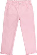 RuffleButts Kids' Ruffle Straight Leg Jeans