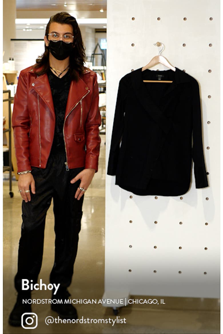 Asymmetric Button-Up Blouse video