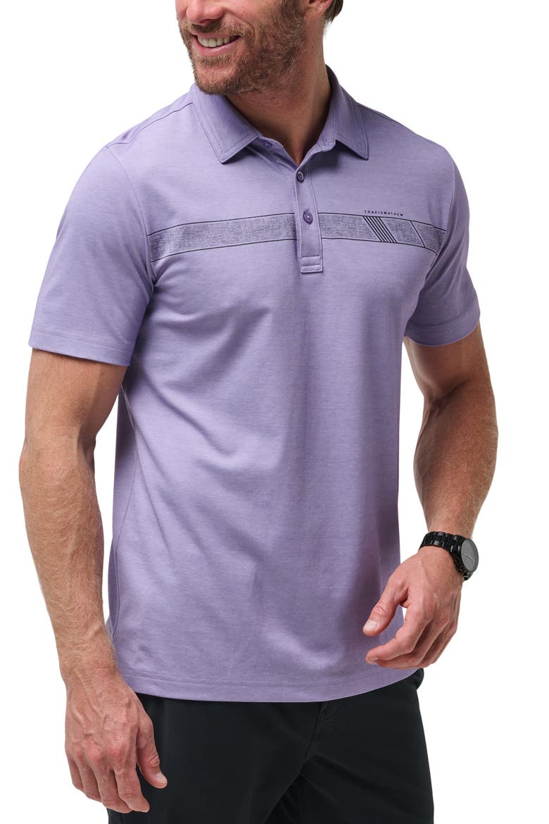 Ukulele Sunrise Piqué Polo, Alternate, color, HEATHER IMPERIAL