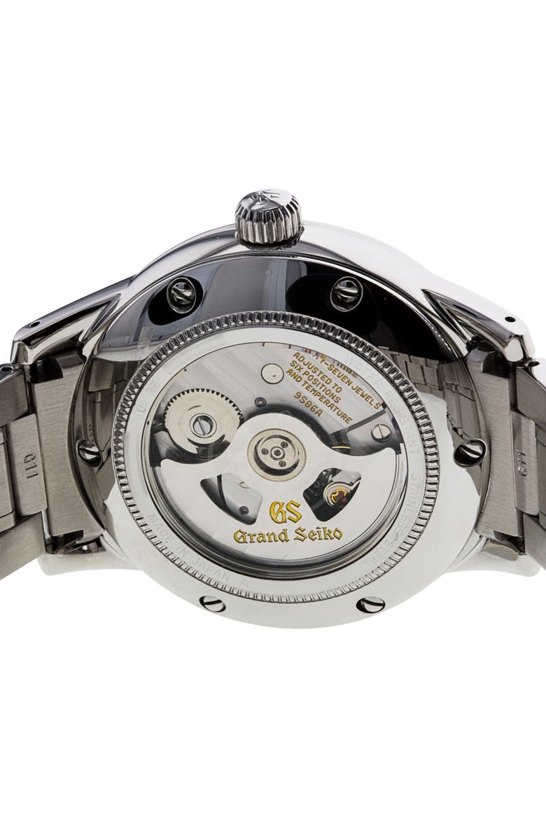 Watchfinder & Co. Grand Seiko Preowned 2021 Elegance Collection GMT Automatic Bracelet Watch, 40mm, Alternate, color,