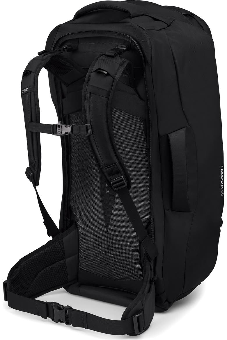 osprey backpack 80 litres Farpoint 80L Men's Travel Backpack, Black : Sports & Outdoors the Sojourn 80 redefines the boundaries of wheeled travel Farpoint 80-Liter Travel Backpack