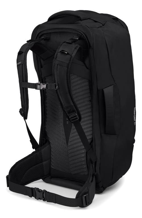 Osprey Farpoint 80-liter Travel Backpack In Black