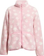 HAPPY CAMP3R Sienna Ditsy Daisy Front Zip Fleece Jacket