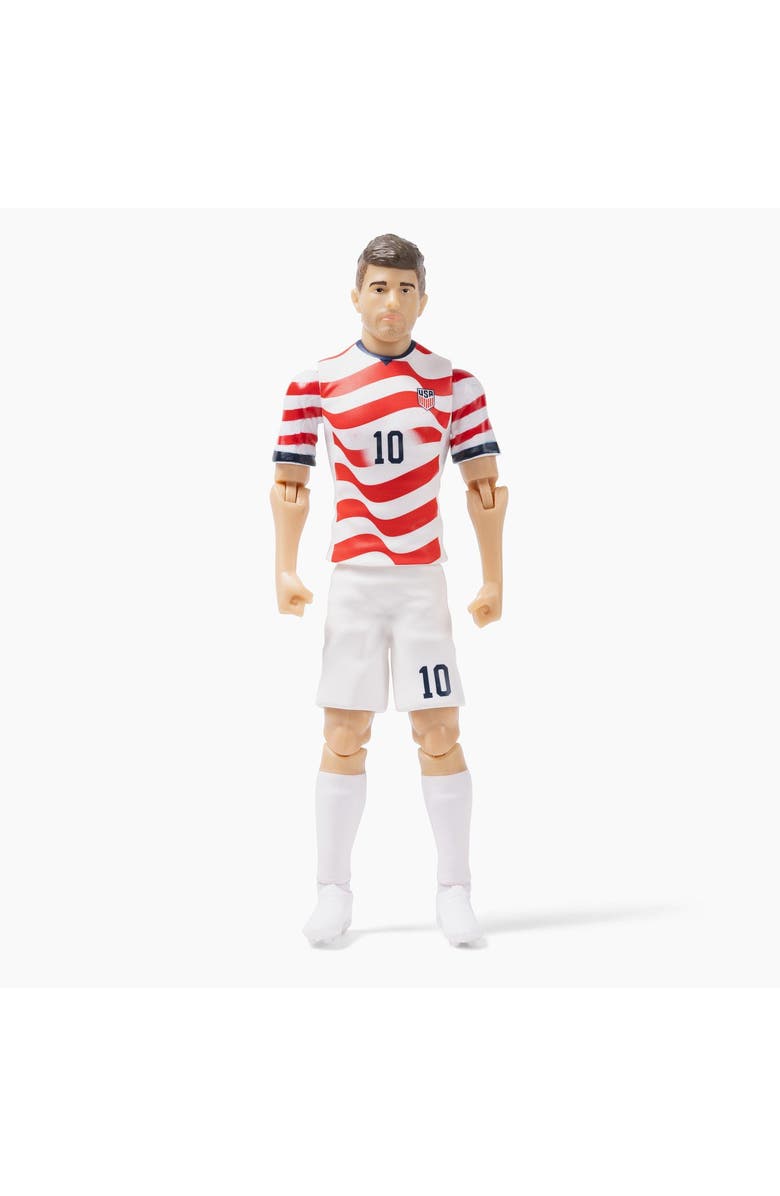 Banbo Toys Sockers 2026 USMNT Christian Pulisic Home Jersey 8" Soccer Action Figure, Main, color, Red