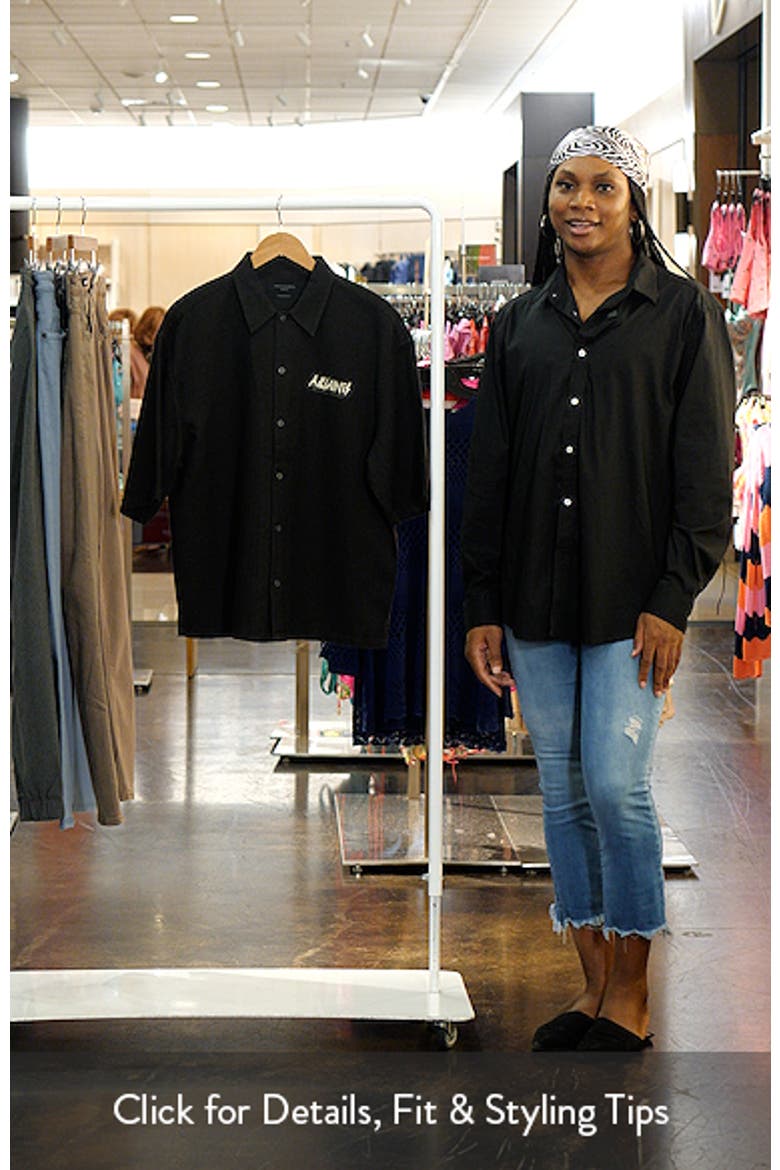 Synth Short Sleeve Button-Up Shirt video