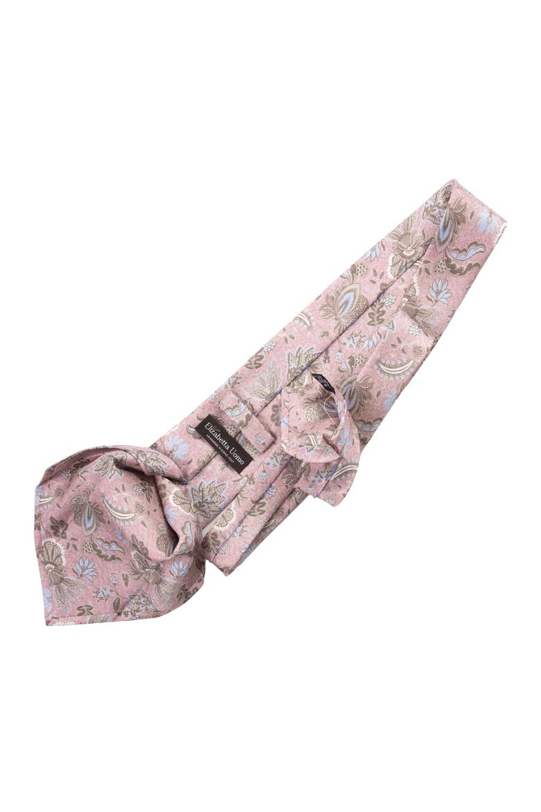 Medici - Printed Silk Tie for Men, Alternate, color, Pink