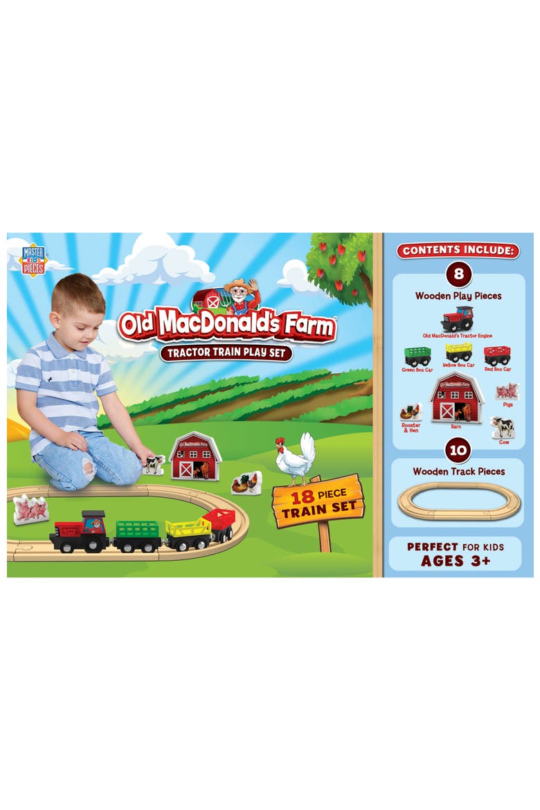 Old MacDonald Tractor Train Play Set, Alternate, color, Multicolor