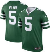 Nike Men's Nike Garrett Wilson Legacy Green New York Jets Legend Player Performance Top