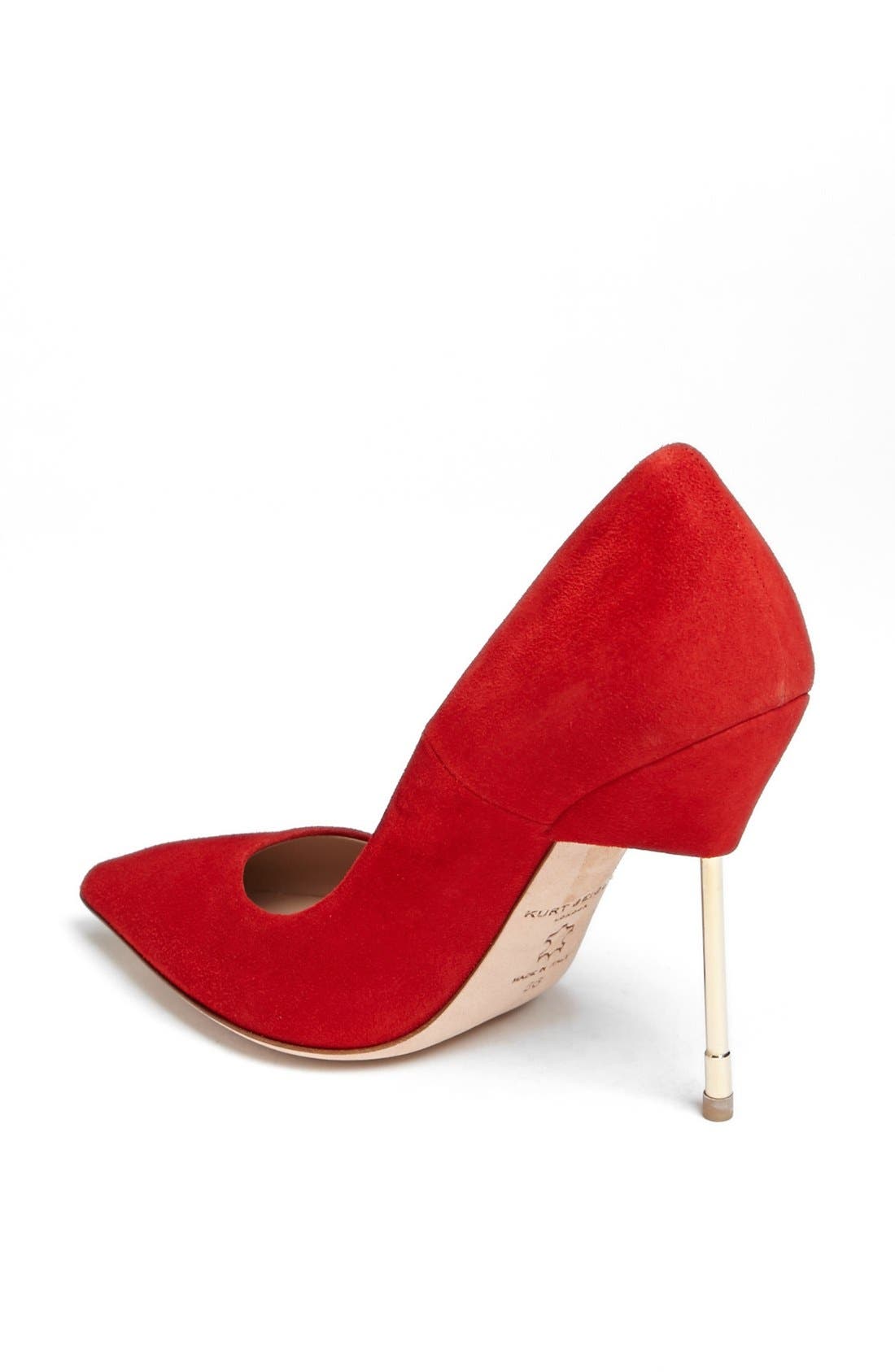 'Britton Ultra' Pump, Alternate, color, RED SUEDE