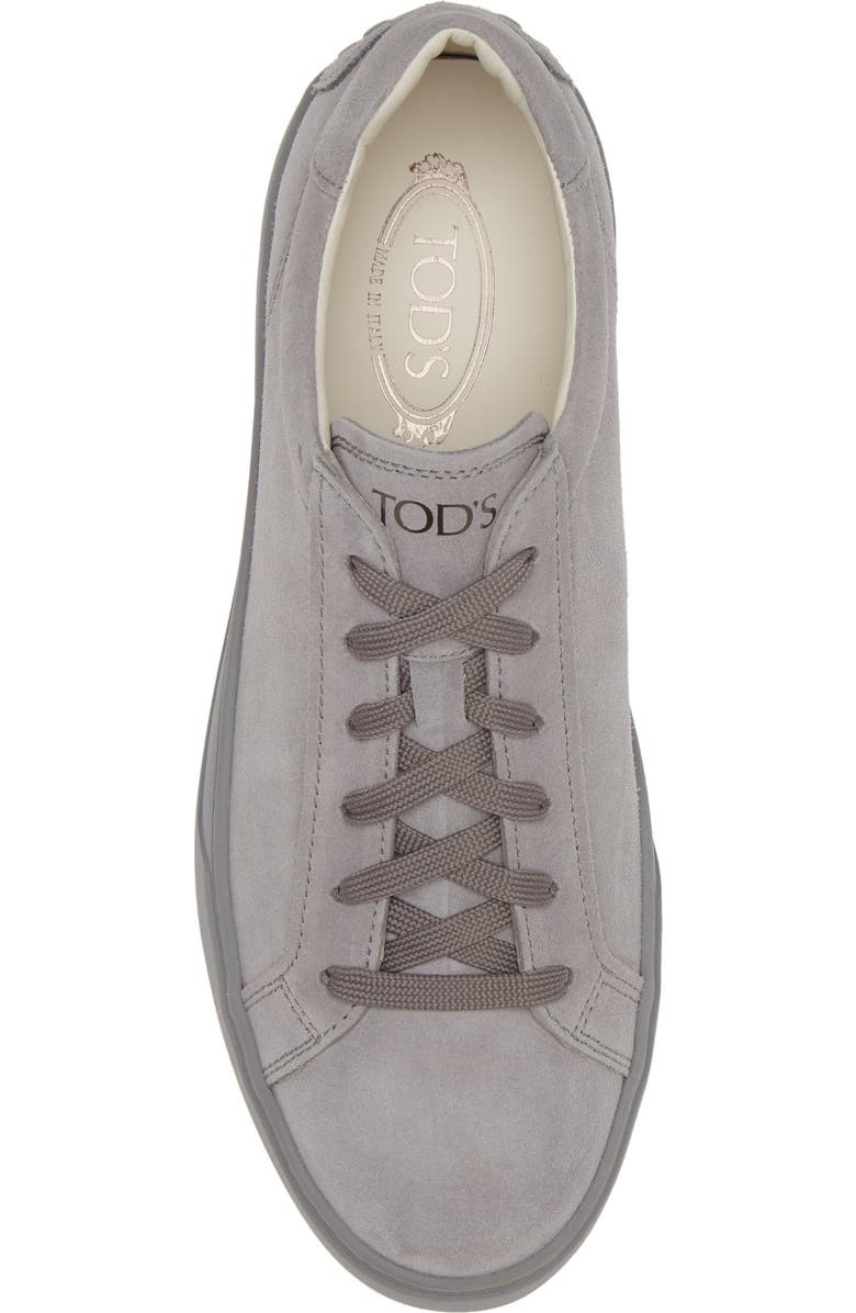 Tod's Low Top Sneaker, Alternate, color, Grigio Mouse