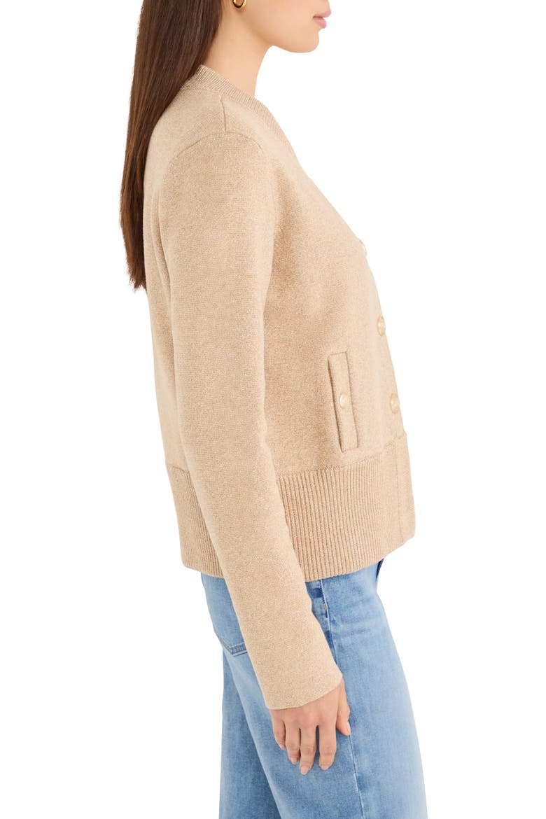 Knit Bomber Jacket, Alternate, color, JUTE