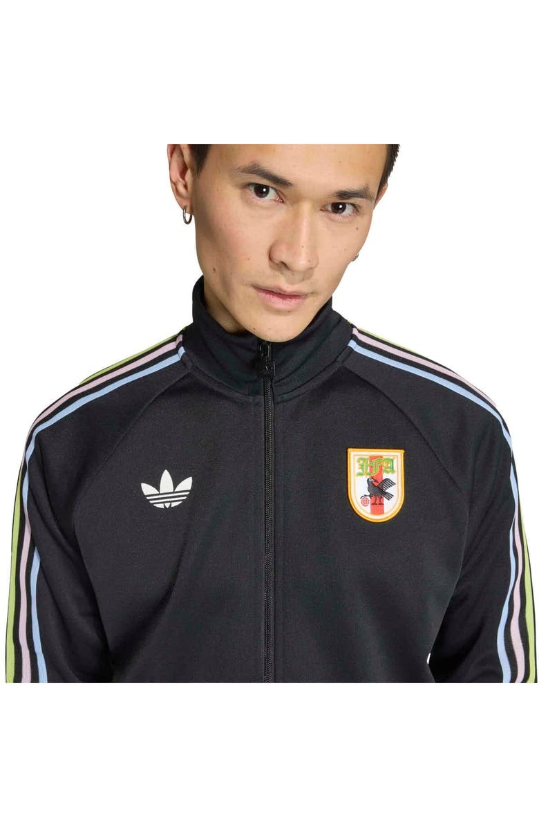 adidas Men's adidas Black Japan National Team Originals Full-Zip Track Jacket, Alternate, color, Black
