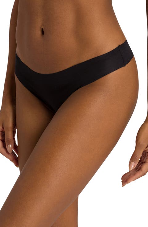 Invisible Stretch Cotton Thong