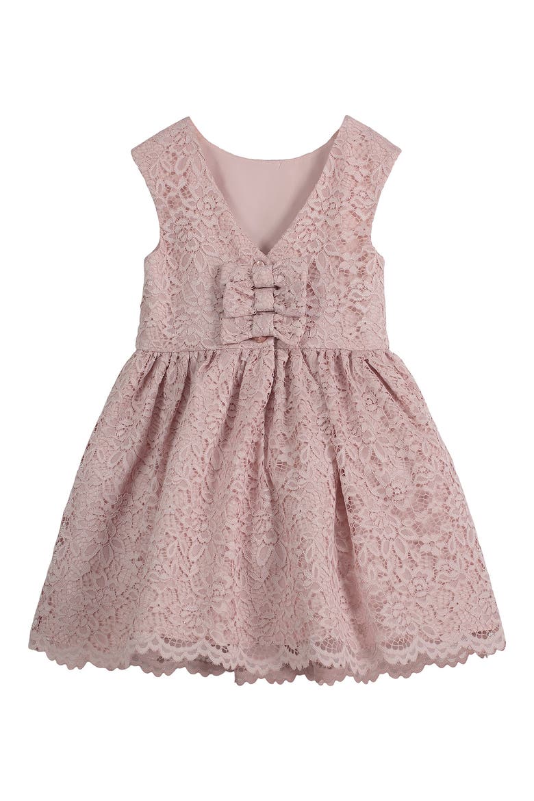 Sleeveless Lace Party Dress, Alternate, color, MAUVE
