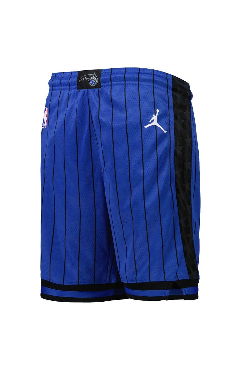Jordan Brand Youth Jordan Brand Royal Orlando Magic Statement Edition Swingman Performance Shorts, Alternate, color, 