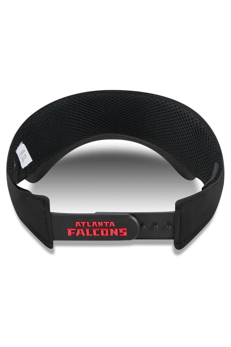 Men's New Era Black Atlanta Falcons 2026 Sideline Adjustable Visor, Alternate, color, Black