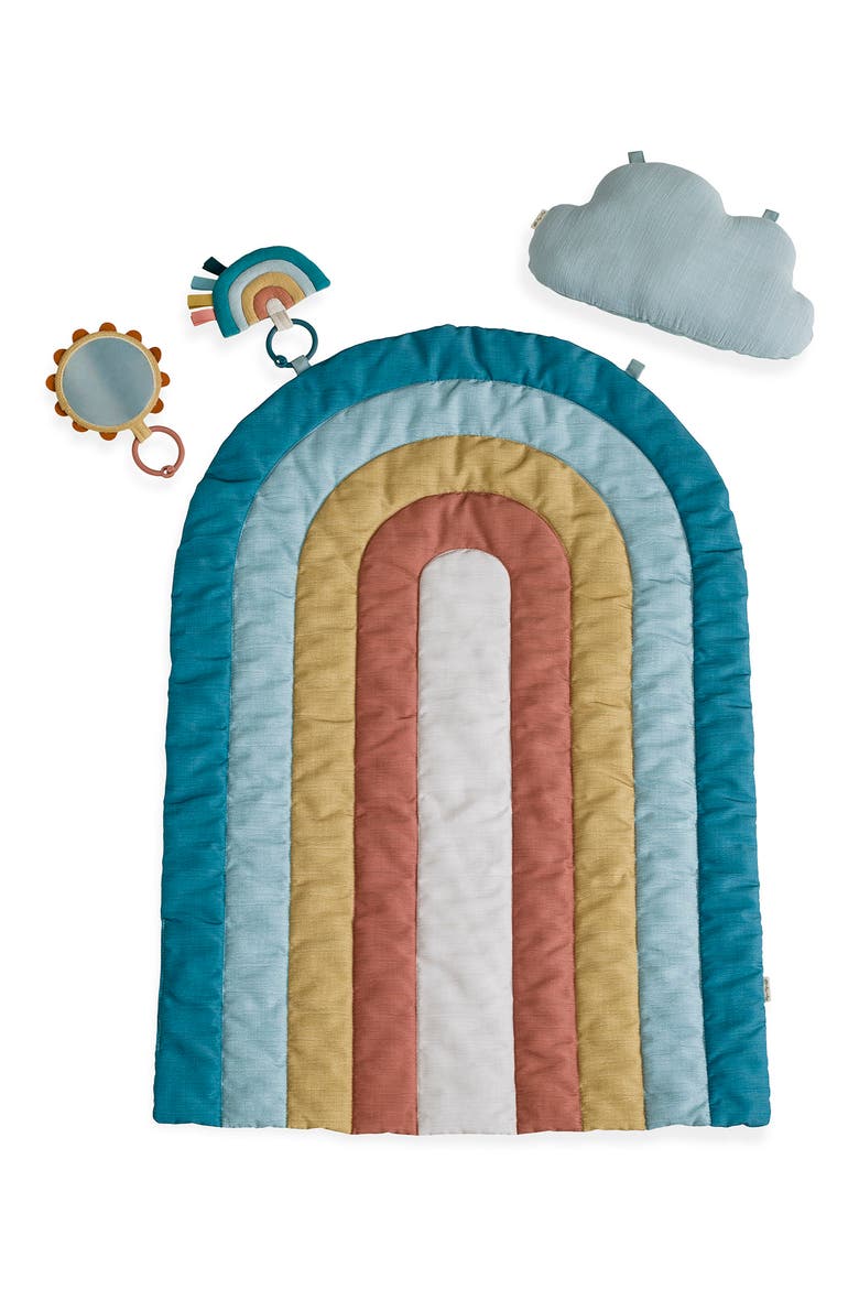 Tummy Time Play Mat, Alternate, color, MULTI