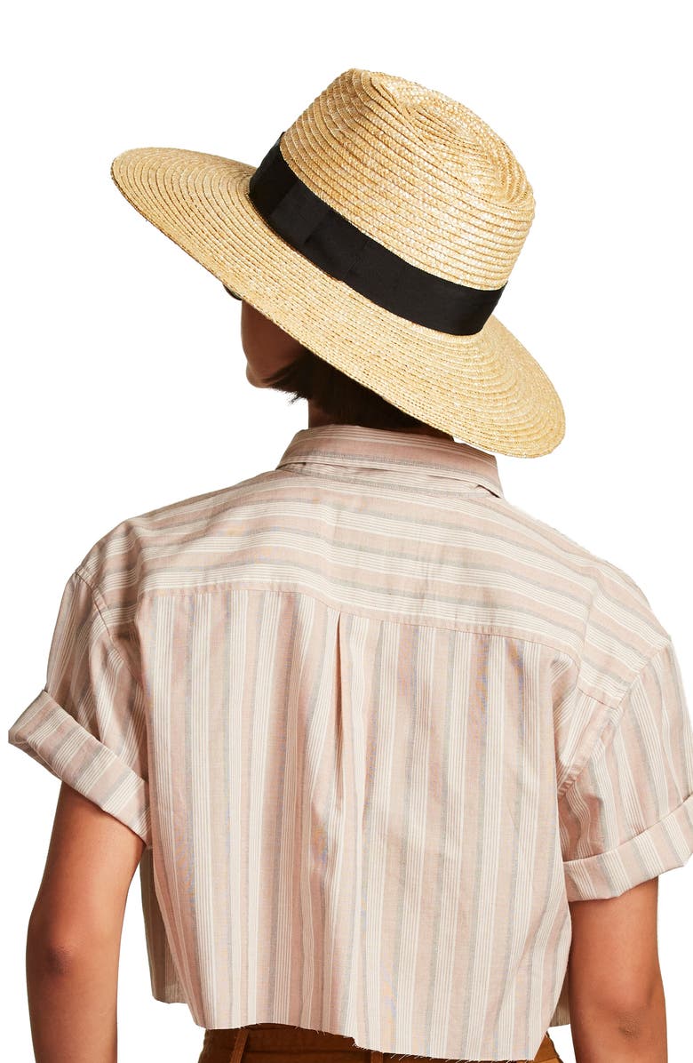 Brixton Joanna Straw Hat, Alternate, color, 