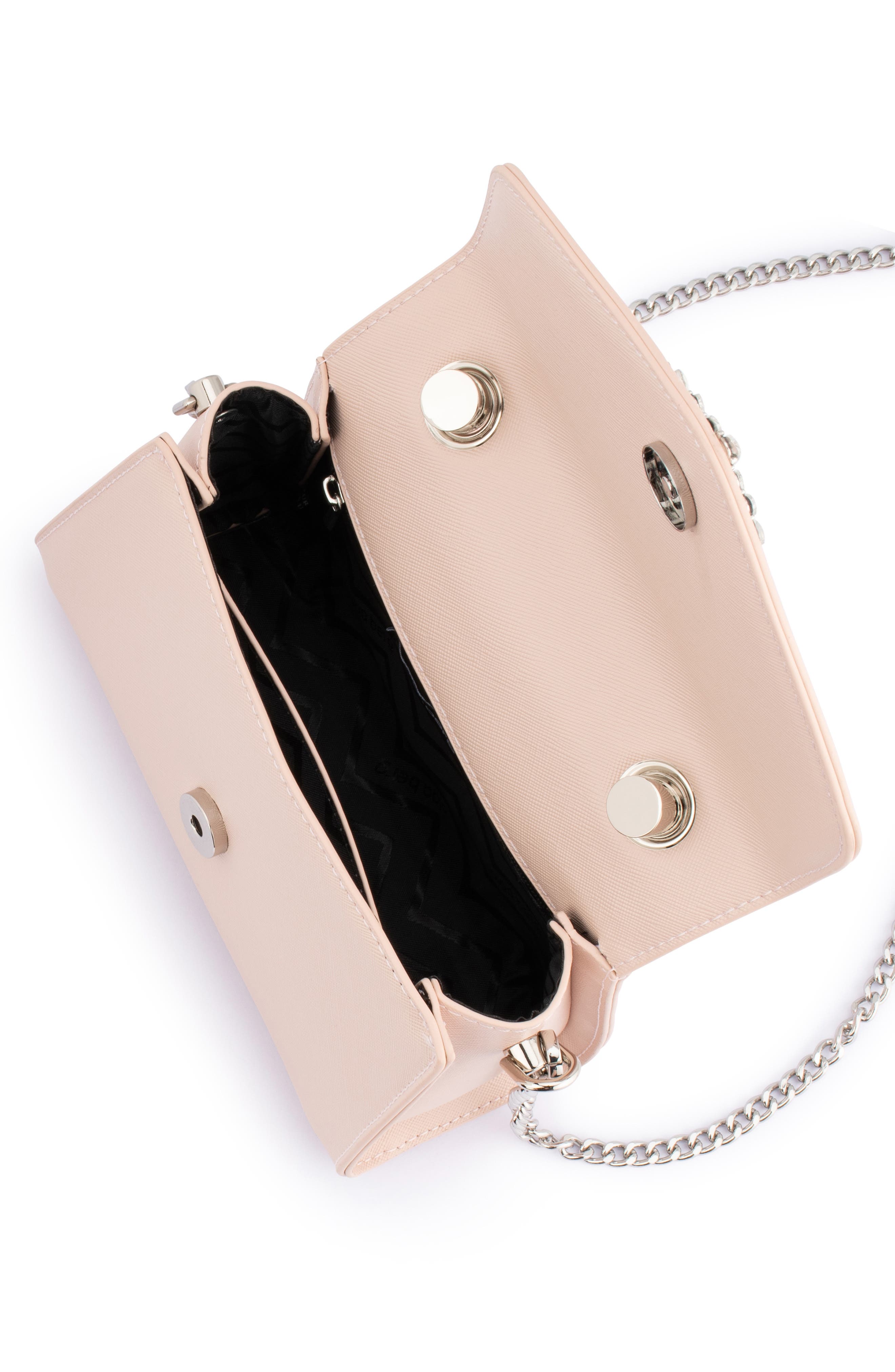 Alejandra Embellished Top Handle Bag, Alternate, color, BLUSH