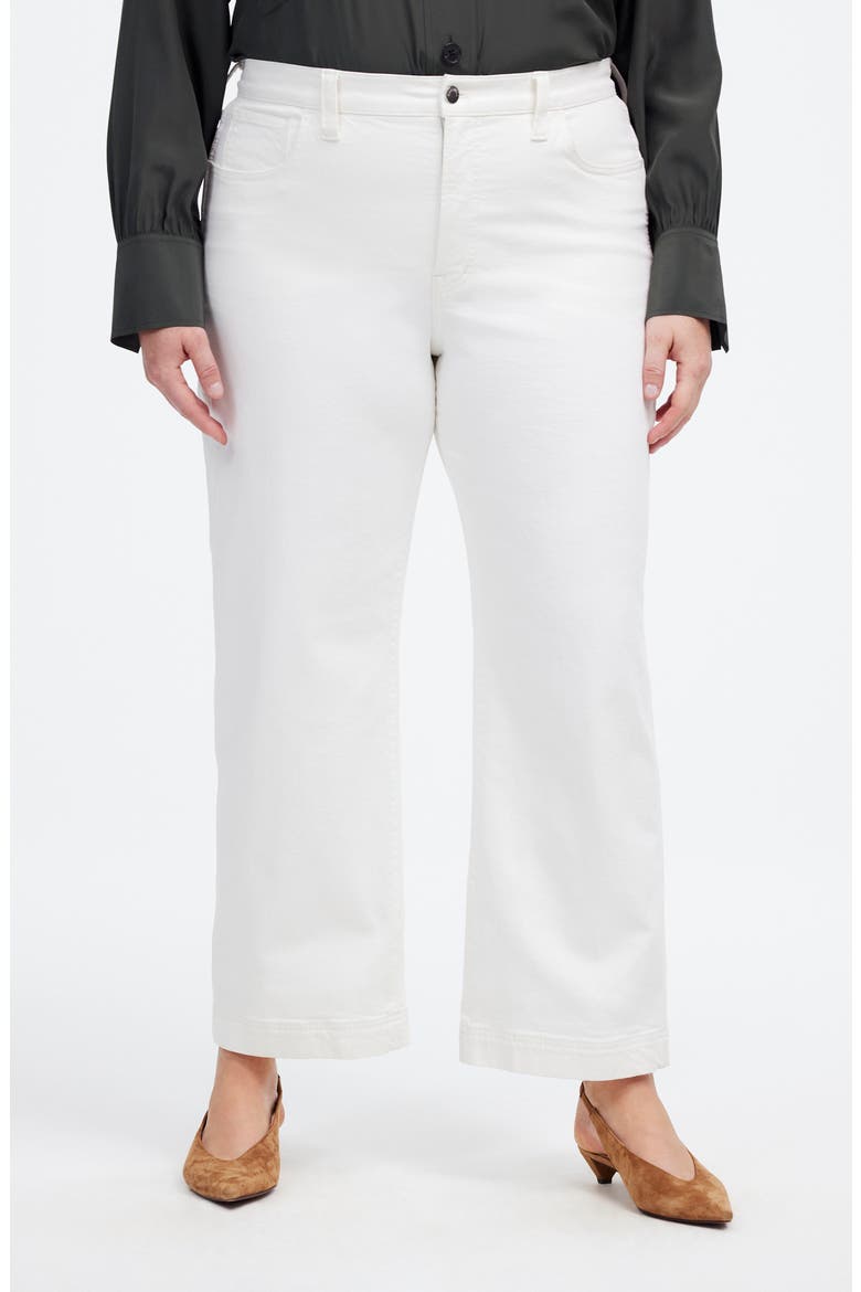 The Perfect Vintage Wide Leg Crop Jeans, Alternate, color, TILE WHITE