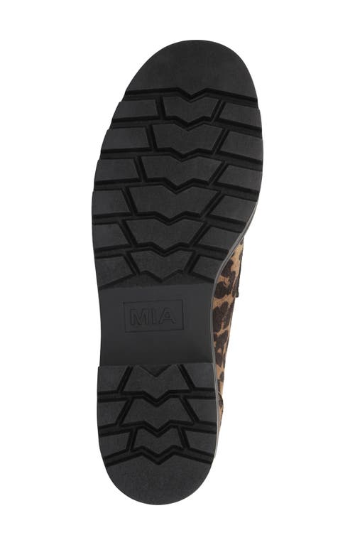 Mia Yoani Lug Sole Penny Loafer In Multi