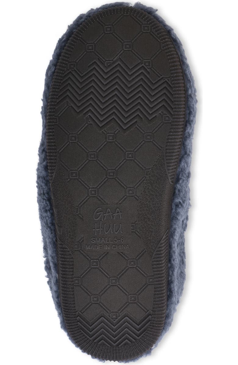 GAAHUU Berber Faux Shearling Lined Slipper, Alternate, color, Denim