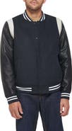 Levi's® Water Resistant Letterman Bomber Jacket