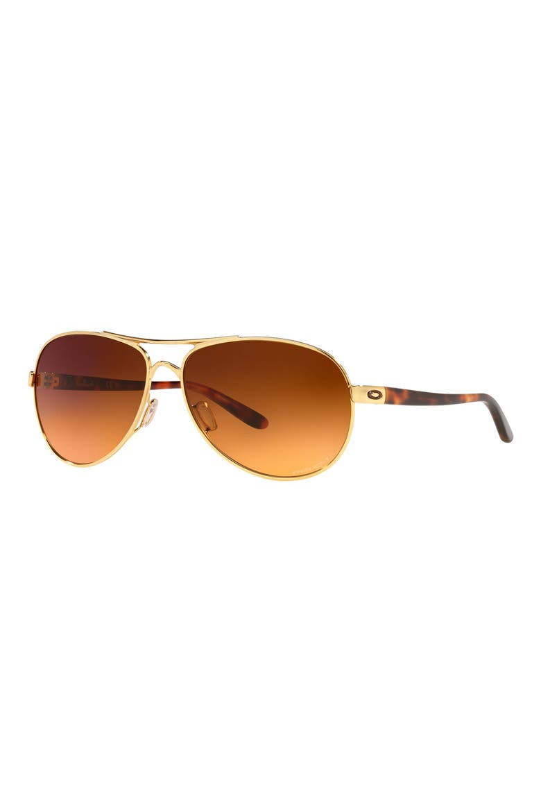 59mm Aviator Sunglasses, Alternate, color, BROWN TORTOISE/ PRIZM BROWN