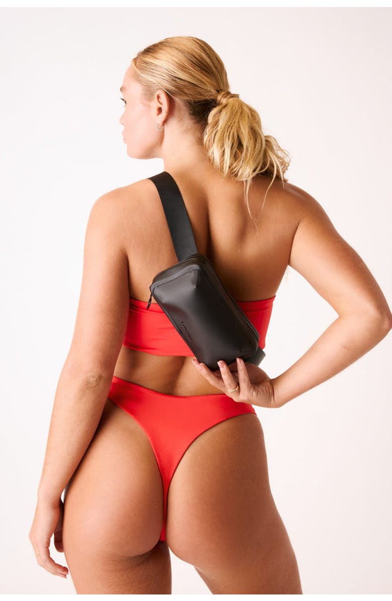 LONDRE BODYWEAR The Orea Waterproof Belt Bag, Alternate, color, Matte Black