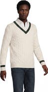 Lands' End Long Sleeve Drifter Cricket Sweater