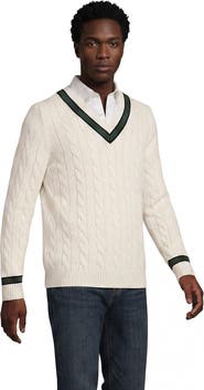 Lands' End Long Sleeve Drifter Cricket Sweater