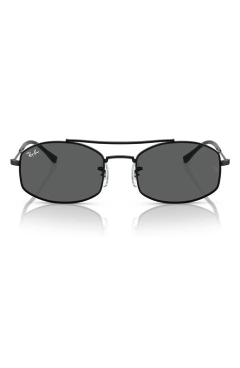 54mm Oval Sunglasses