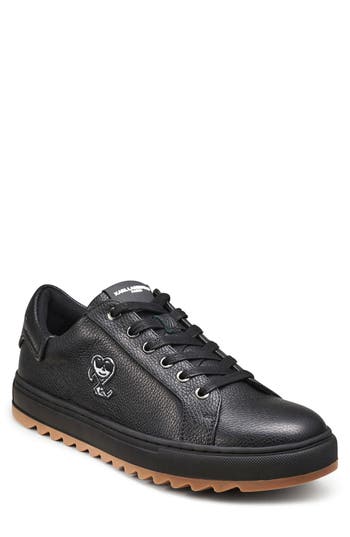 Karl Lagerfeld Paris Low Top Sneaker In Black