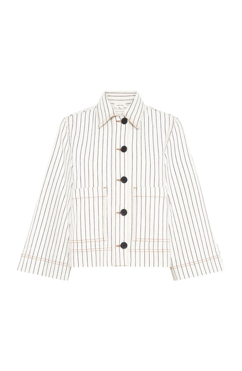 GERARD DAREL Tamea Relaxed Tailored Box Fit Jacket, Alternate, color, Ecru