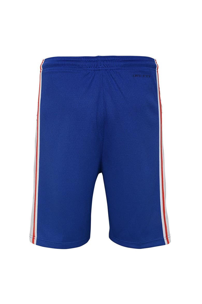 Youth Nike Royal Philadelphia 76ers Swingman Performance Shorts – Icon Edition, Alternate, color, Blue