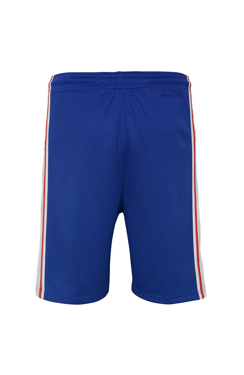 Nike Youth Nike Royal Philadelphia 76ers Swingman Performance Shorts – Icon Edition, Alternate, color, Blue